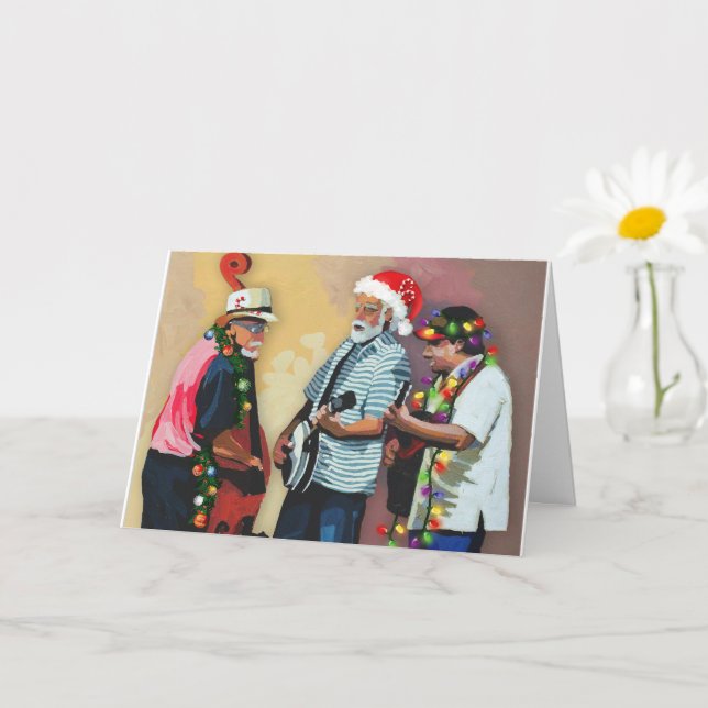 Bluegrass jul kort (Liten växt)