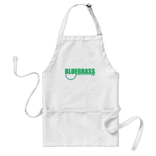 Bluegrassmusik Förkläde (Framsidan)