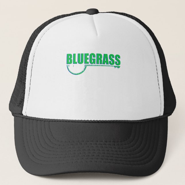 Bluegrassmusik Truckerkeps (Framsida)