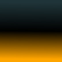 BLUEGREEN BLACK ORANGE Original Gradient Canvas