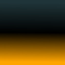 BLUEGREEN BLACK ORANGE Original Gradient Canvas