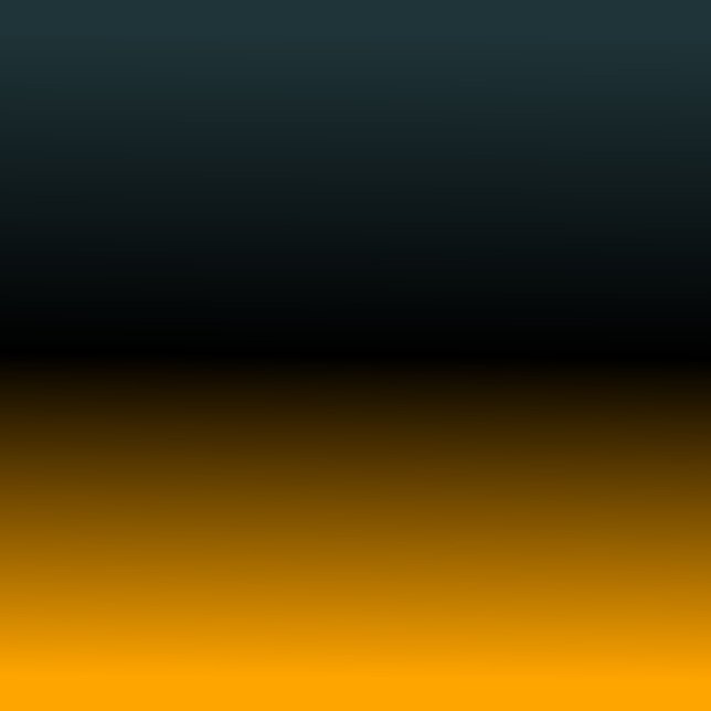 BLUEGREEN BLACK ORANGE Original Gradient Canvas (Skapare uppladdad)