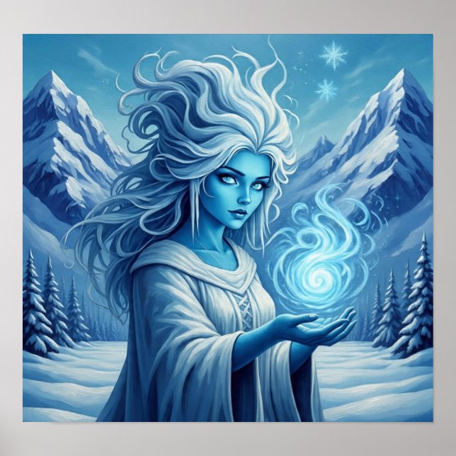 BlueIceWitch  Poster (Framsidan)