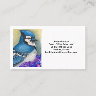 Bluejay-Affärskortet Visitkort