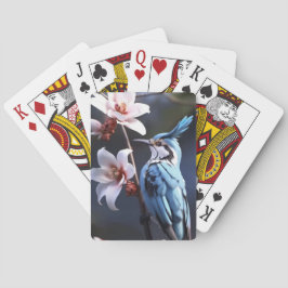 Bluejay och Flowers Casinokort