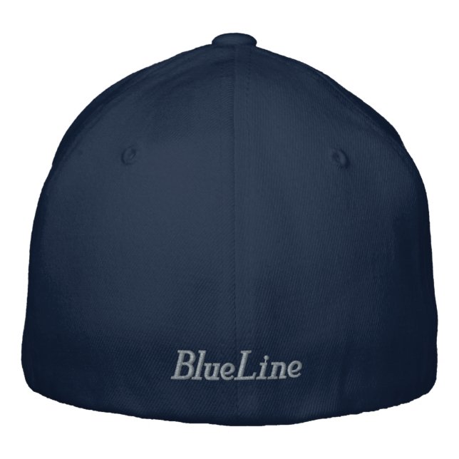 BlueLine Baseball Cap / BlueLine Broderad Keps (Baksida)
