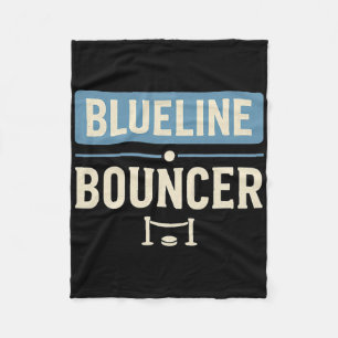 Blueline Bouncer Rolig Hockey Backspelare Spelare Fleecefilt