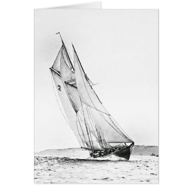 Bluenose Kor på linjen Hälsningskort (Framsidan)