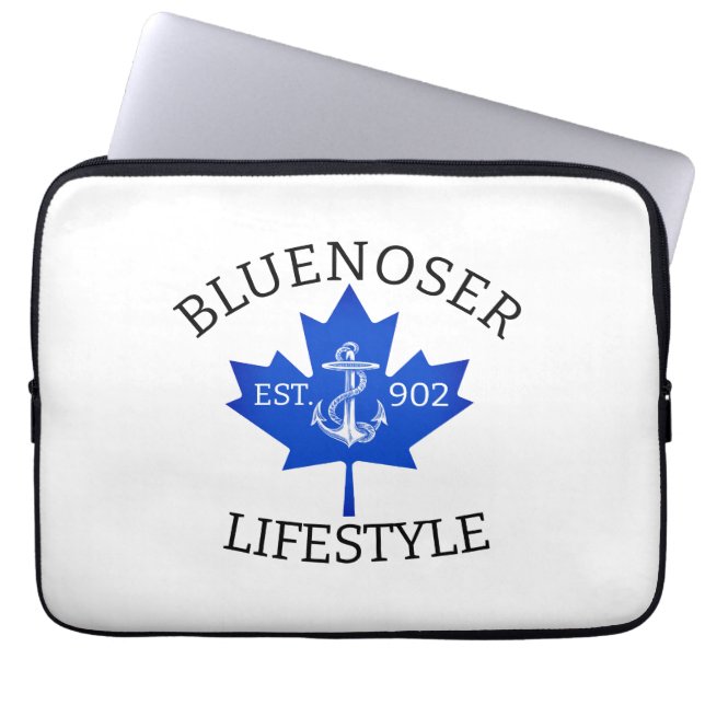 Bluenoser Lifestyle Maple löv 902 Eh! Laptop Fodral (Framsidan)