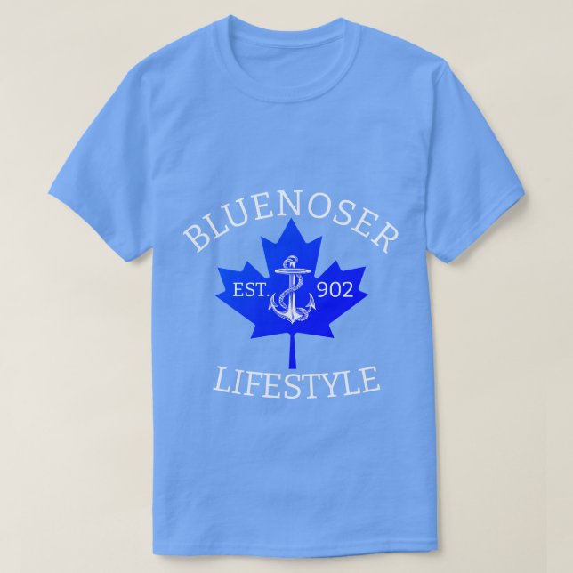 Bluenoser Lifestyle Maple löv 902 Eh! T Shirt (Design framsida)