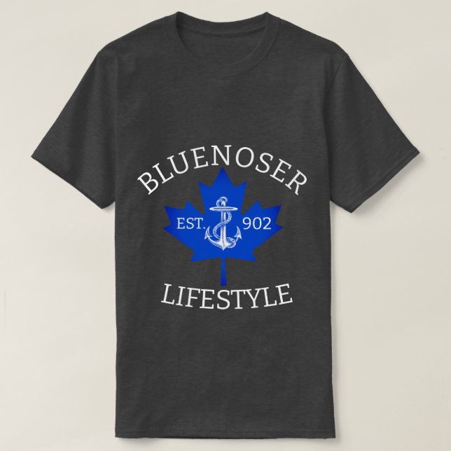 Bluenoser Lifestyle Maple löv 902 Eh! T Shirt (Design framsida)