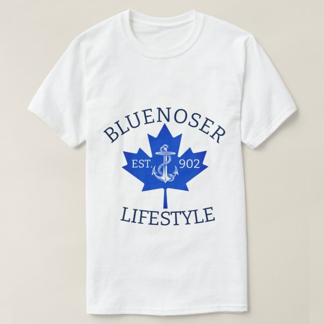 Bluenoser Lifestyle Maple löv 902 Eh! T Shirt (Design framsida)