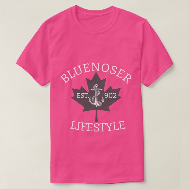 Bluenoser Lifestyle Maple löv 902 Eh! T Shirt (Design framsida)