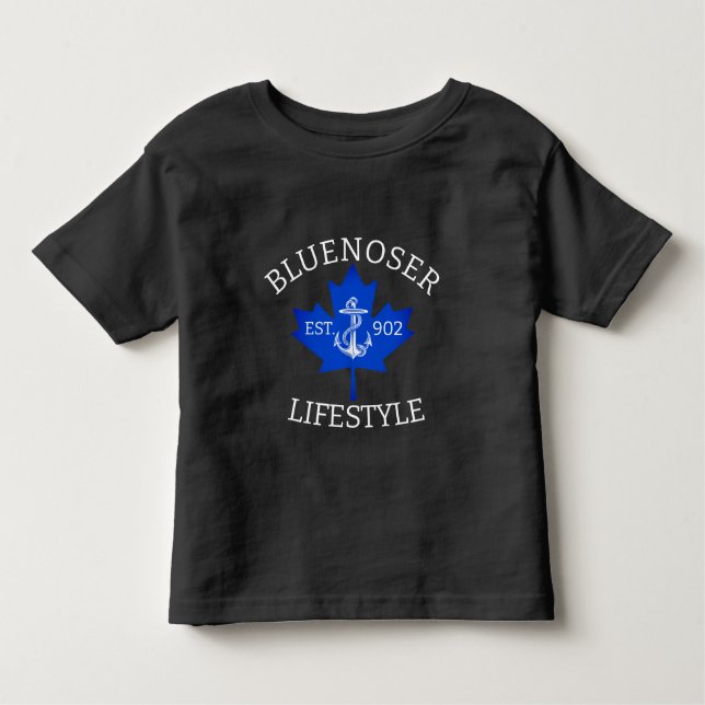 Bluenoser Lifestyle Maple löv 902 Eh! T Shirt (Framsida)
