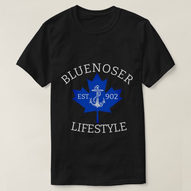 Bluenoser Lifestyle Maple löv 902 Eh! T Shirt (Design framsida)