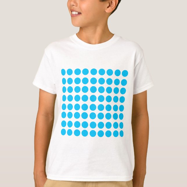 bluepolkasamling tee shirt (Framsida)