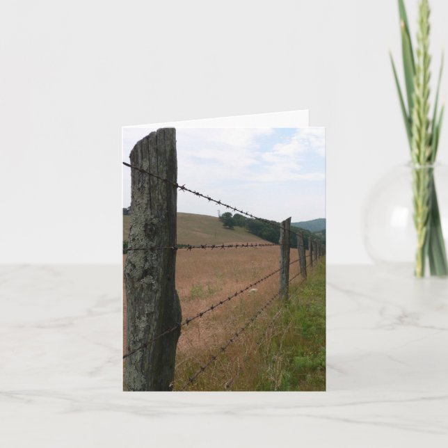 BlueRidge Notecard Kort (Framsida)