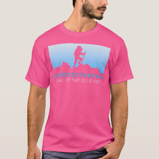 Blueridge Parkway Mountain Hikers North Carolina C T Shirt