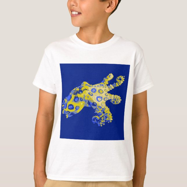 Bluering bläckfisk t-shirt (Framsida)