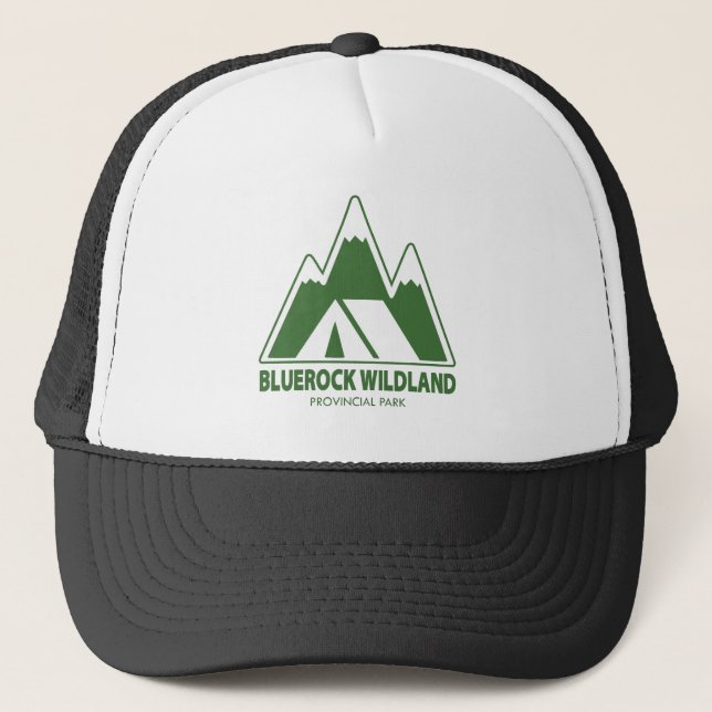 Bluerock Wildland Province Mountain Camping Keps (Framsida)