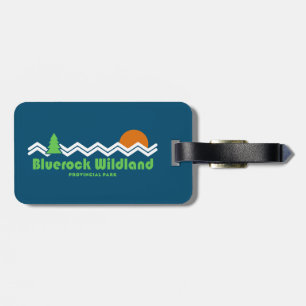 Bluerock Wildland Province Retro Bagagebricka