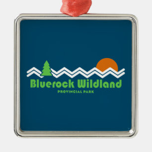 Bluerock Wildland Province Retro Julgransprydnad Metall