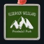Bluerock Wildland Provinspark Julgransprydnad Metall<br><div class="desc">Bluerock Wildland Provincial Park är en provinspark i Alberta,  Kanada,  som ligger 15 km väster i Turner Valley längs motorväg 546. Det ingår i parksystemet Kanasaskis Land</div>