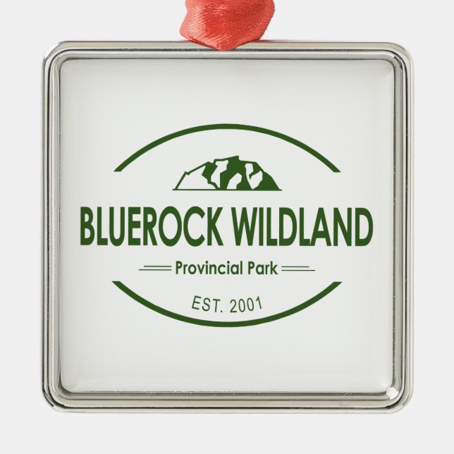 Bluerock Wildland Provinspark Julgransprydnad Metall (Framsidan)