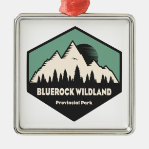 Bluerock Wildland Provinspark Julgransprydnad Metall