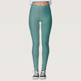 Blues - aquamarine leggings