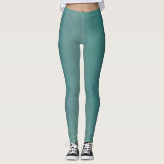 Blues - aquamarine leggings