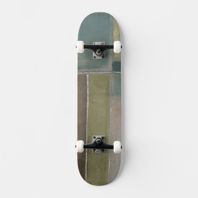 Blues at Dusk II Old School Skateboard Bräda 18 Cm (Framsida)