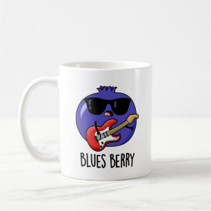 Blues Berry Funny Fruit Pun Kaffemugg