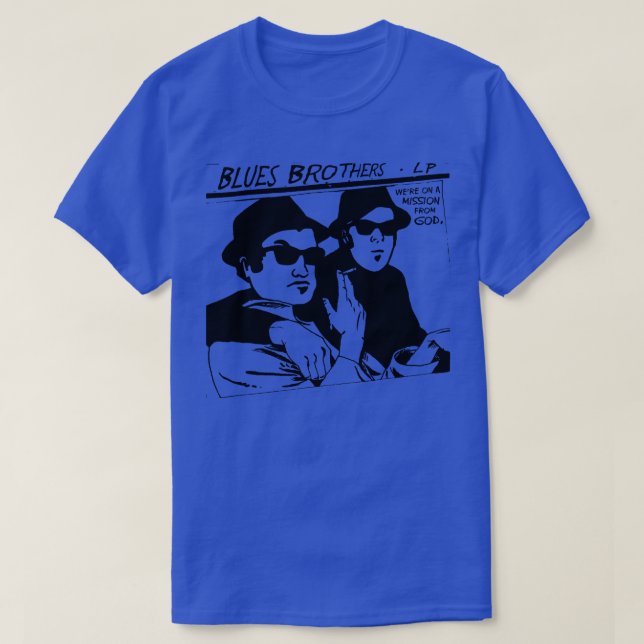 Blues Brothers Goo Parody T Shirt (Design framsida)