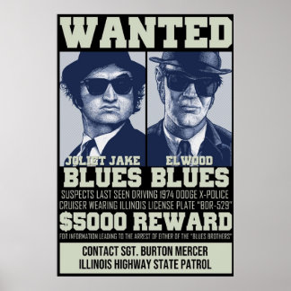 Blues Brothers ville Poster