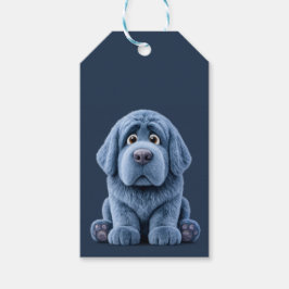 Blues Clues? Nej... Newfie Clues! Presentetikett