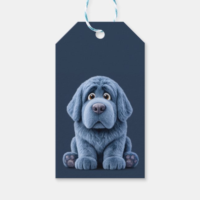 Blues Clues? Nej... Newfie Clues! Presentetikett (Framsidan)