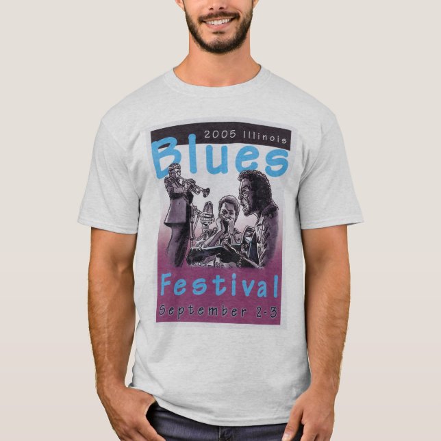 Blues Festival T Shirt (Framsida)