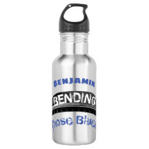 Blues harmonica-spelare som böjer musiker i humor