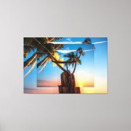 Blues Himmel Canvastryck