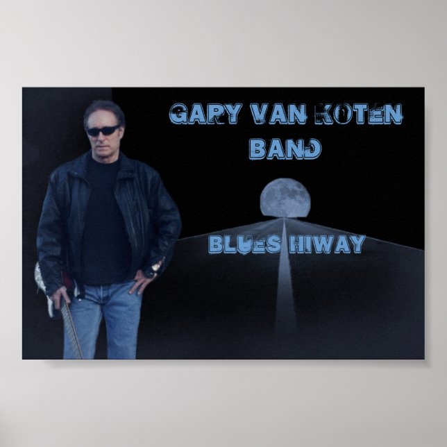 Blues Hiway Poster (Framsidan)