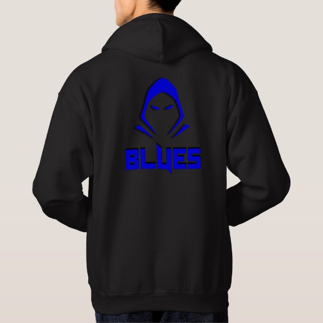 BLUES HOODIE (Baksida)
