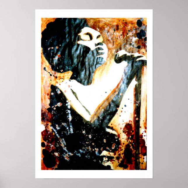 Blues in Brown Poster (Framsidan)