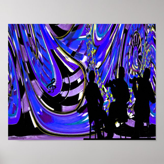 Blues in New Orleans Poster (Framsidan)