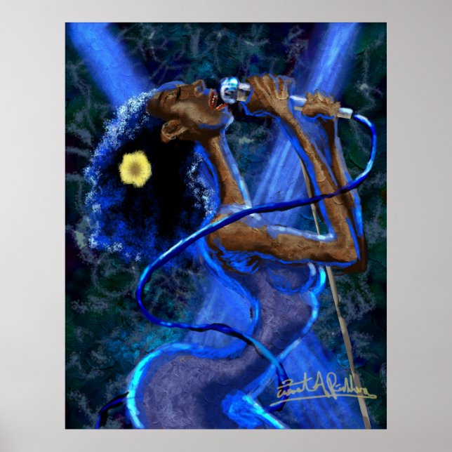 Blues in Rhapsody Poster (Framsidan)