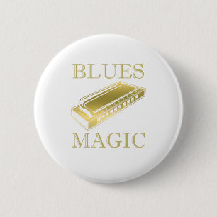 Blues Magic Instrument Harmonica Music Ljud Gift Knapp