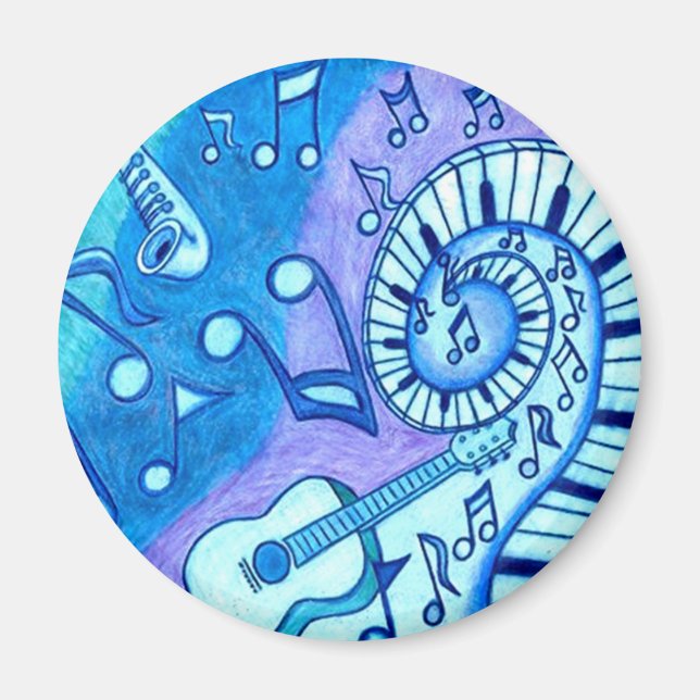 Blues Magnet (Framsidan)