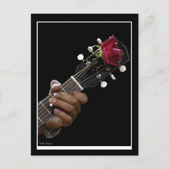 Blues Music Bra feelin' Bad Vykort (Framsida)