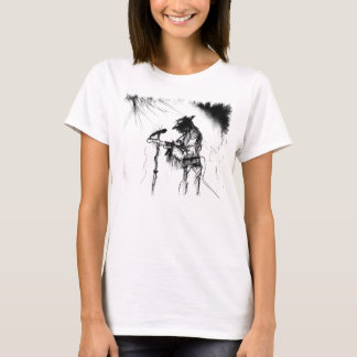 Blues Music Guitar Player och Band på scenen Tee Shirt