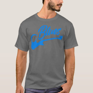 Blues Music Guitar T Shirt